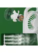 Настільний вентилятор Three Head Fan 1200 mAh Green