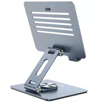 Підставка настільна Hoco PH52 Might metal rotating Metal gray