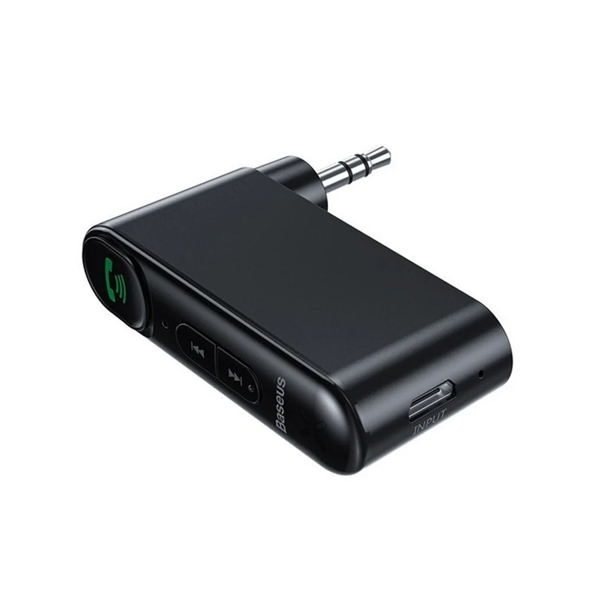 Адаптер Baseus AUX Qiyin Car Bluetooth Receiver (WXQY) Чорний