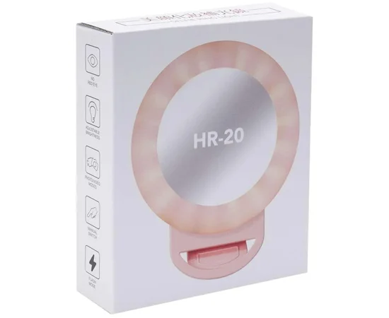 Селфі спалах Кільце HR-20 Білий