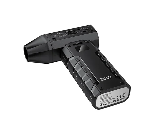 Портативный турбовентилятор Hoco HX67 Force fan Black