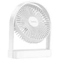 Настільний вентилятор Hoco HX65 ultra-thin desktop fan 2000 mAh White