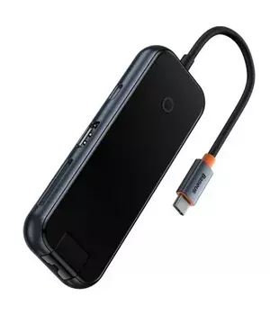 Переходник HUB Baseus AcmeJoy 8-Port Type-C HUB Adapter (WKJZ010613) Dark Grey