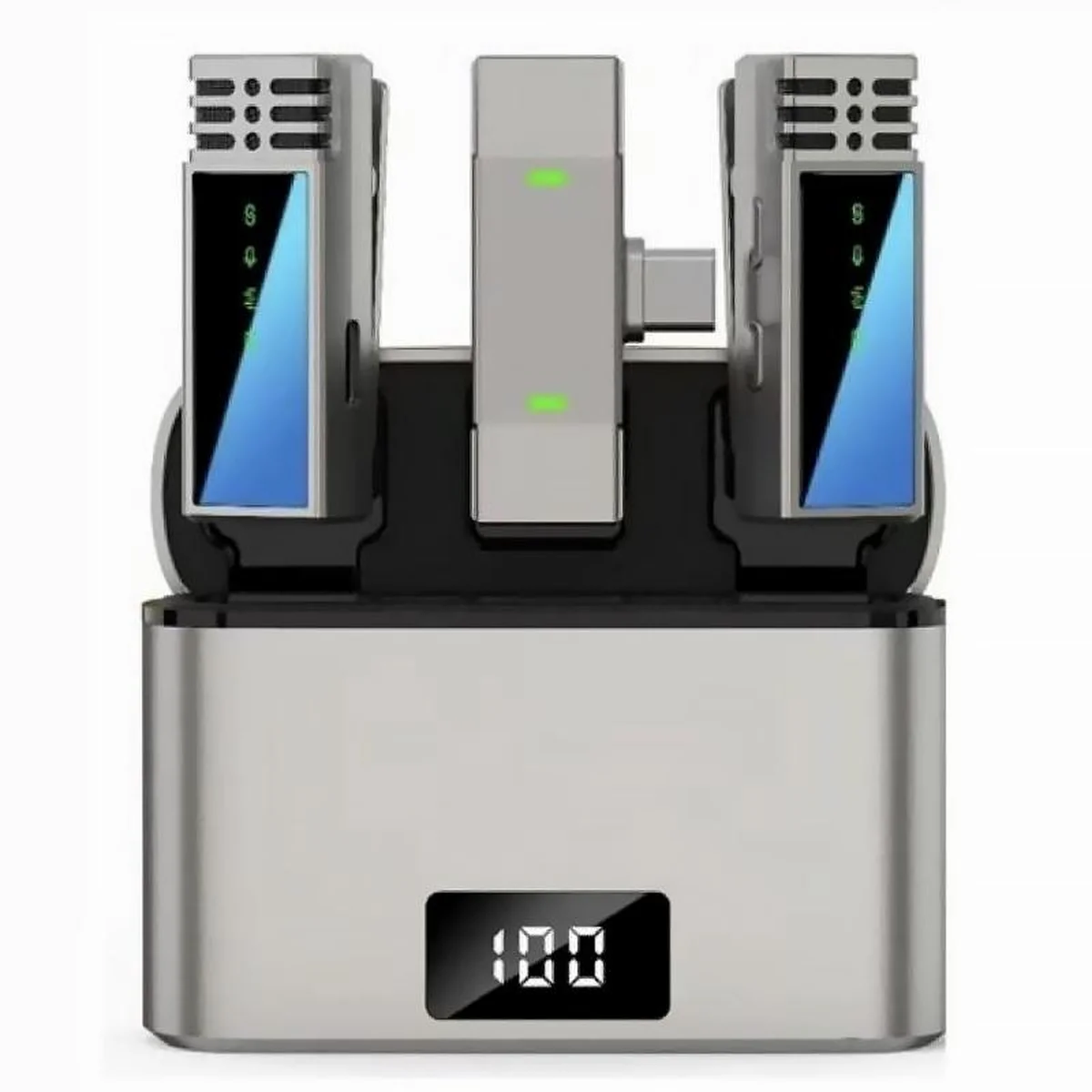 Петличный беспроводной микрофон Jmary MW-15 Type-C Black