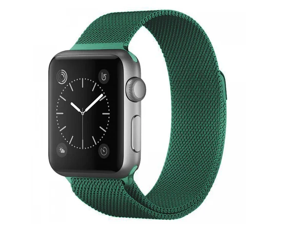 Ремешок&nbsp;Milanese&nbsp;Loop&nbsp;Design&nbsp;для&nbsp;Apple&nbsp;watch&nbsp;42mm/44mm Dark green