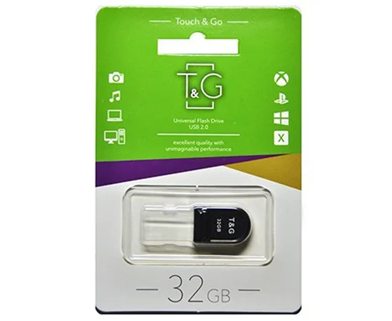 Флеш-драйв USB Flash Drive T&G 010 Shorty Series 32GB Черный
