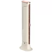 Настільний вентилятор F3 Tower Fan 3 speeds with battery 1200 mAh Biege