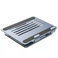 Підставка настільна Hoco PH52 Might metal rotating Metal gray