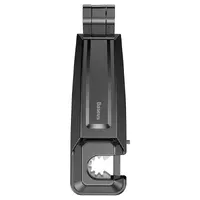 Автодержатель Baseus Backseat Vehicle Phone Hook, + крюк-вешалка Black