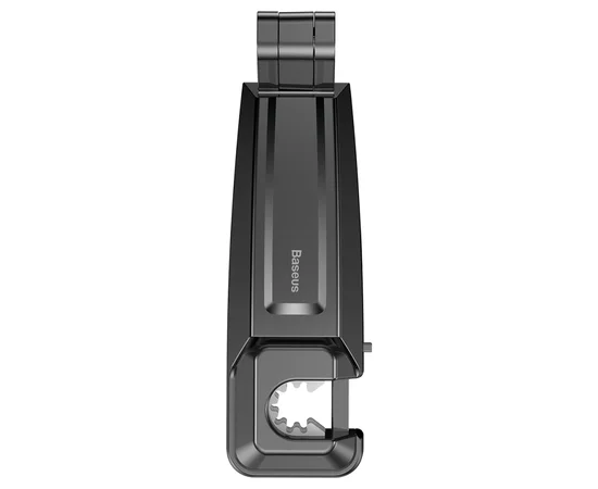 Автодержатель Baseus Backseat Vehicle Phone Hook, + крюк-вешалка Black