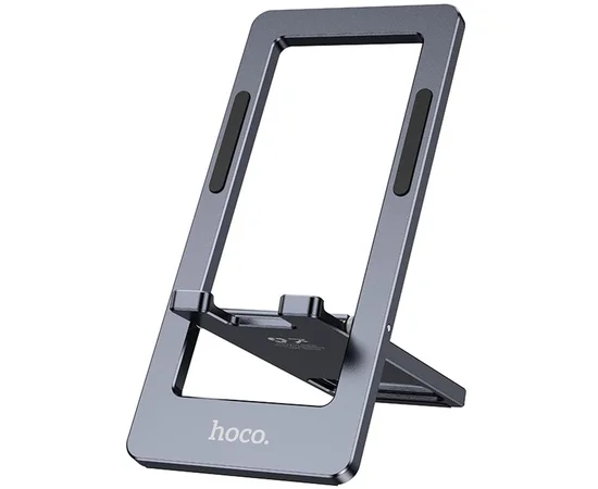 Підставка для телефону Hoco HD11 Volar metal folding Metal grey