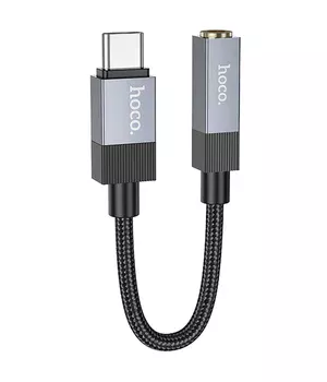 Переходник Hoco UPA32C Type-C to 3.5mm Black