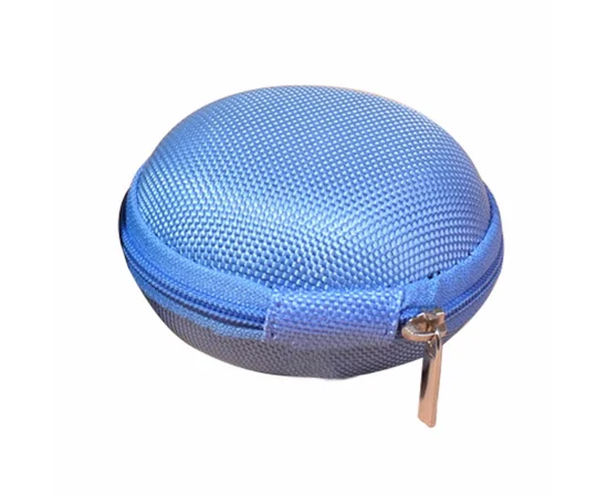 Чохол для навушників (коло) Блакитний