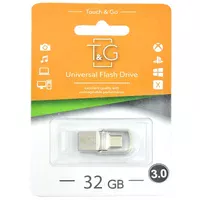 Флеш-драйв T&G 104 Metal series USB 3.0 - Type-C, 32GB Серебряный