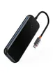 Перехідник Baseus Hub AcmeJoy 4-Port Type-C (USB3.0*3+Type-C PD&Data*1) (WKJZ) Dark Gray