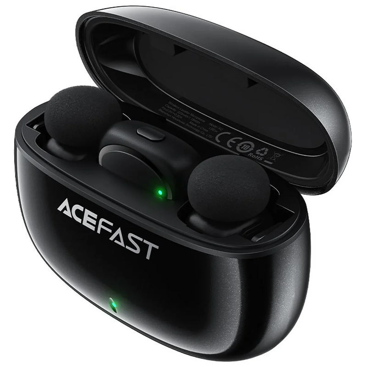 Петличный беспроводной микрофон Acefast R2 Type-C Black