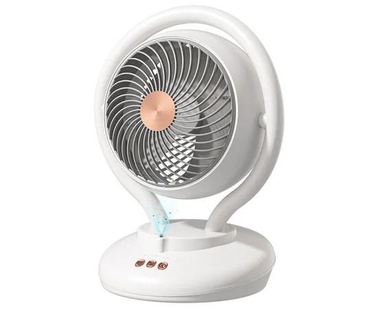 Настольный вентилятор F12 с отрицательной ионизацией 6000mAh White