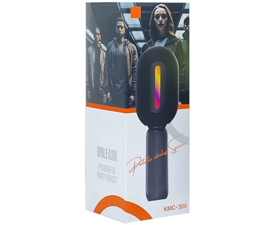 Караоке Мікрофон-колонка KMC300 Pink