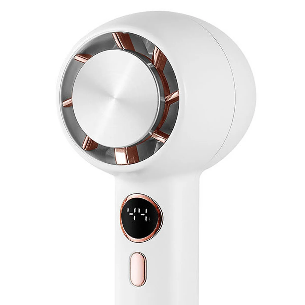 Портативный вентилятор YL007 with Display с подставкой для телефона 2000mAh White