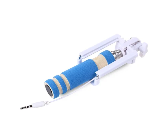 Компактний синій монопод для "Селфі" 14-48 см