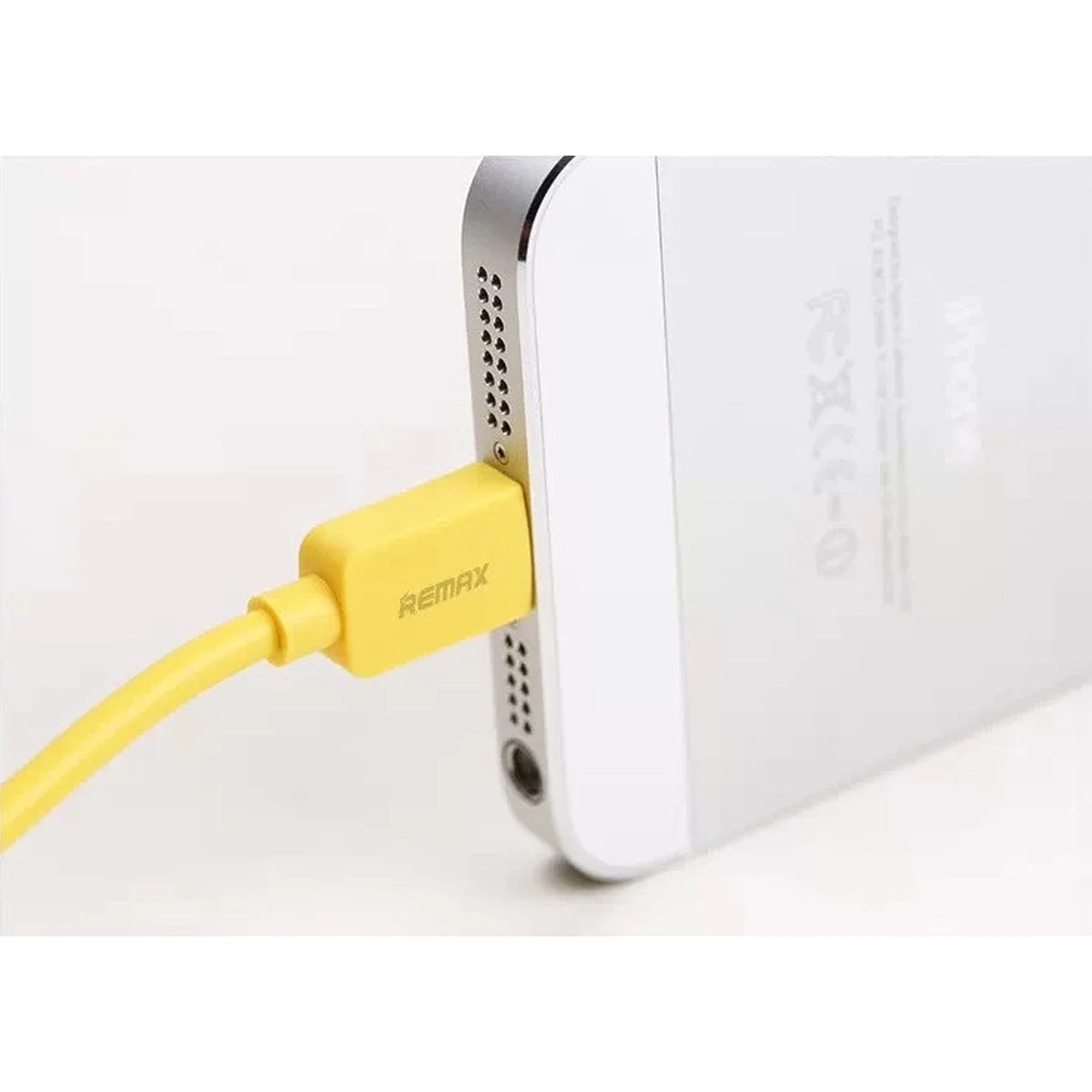 Lightning USB кабель "Remax Light Speed" 1m желтый для iPhone/iPod/iPad