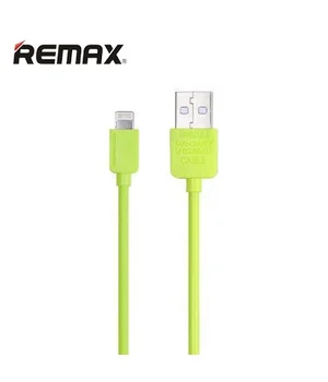 Lightning USB кабель "Remax Light Speed" 1m зеленый для iPhone/iPod/iPad Lightning USB кабель "Remax Light Speed" 1m зеленый для iPhone/iPod/iPad