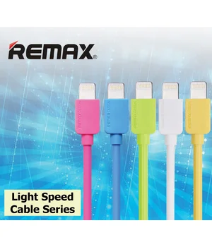 Lightning USB кабель "Remax Light Speed" 1m желтый для iPhone/iPod/iPad Lightning USB кабель "Remax Light Speed" 1m желтый для iPhone/iPod/iPad