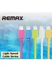 Lightning USB кабель "Remax Light Speed" 1m синий для iPhone/iPod/iPad