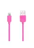 Lightning USB кабель "Remax Light Speed" 1m розовый для iPhone/iPod/iPad
