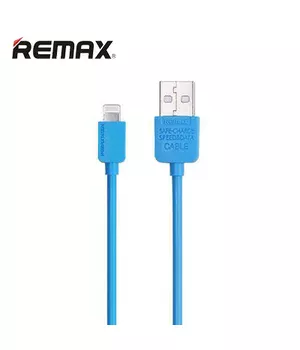 Lightning USB кабель "Remax Light Speed" 1m синій для iPhone / iPod / iPad