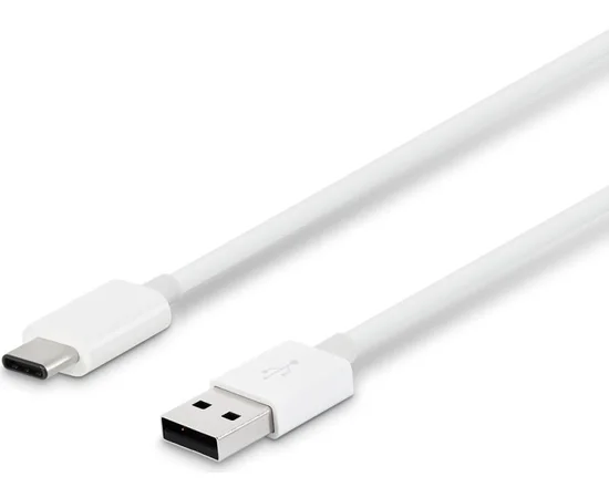 Кабель USB Type-C "Belkin" 1m белый (Tech)