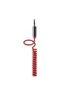 AUX кабель-пружина 3.5mm "Remax" 1m червоний
