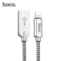 Lightning USB кабель "Hoco" U10 черный 1.2m для iPhone/iPod/iPad