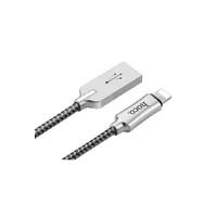 Lightning USB кабель "Hoco" U10 черный 1.2m для iPhone/iPod/iPad