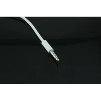 Кабель-переходник Jack 3.5 M/2 F белый