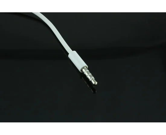 Кабель-перехідник Jack 3.5 M / 2 F білий