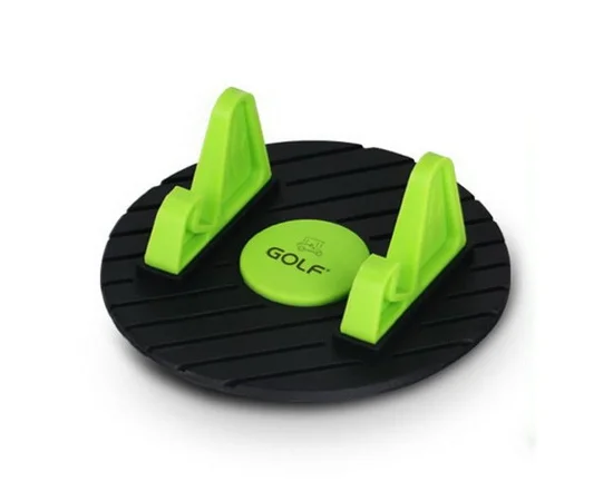 Автомобильный коврик-подставка "Golf" зеленый