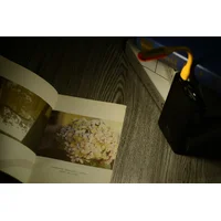 Гибкий фонарик LED USB оранжевый