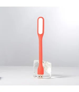 Гибкий фонарик LED USB оранжевый Гибкий фонарик LED USB оранжевый