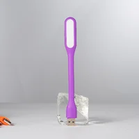 Гибкий фонарик LED USB фиолетовый