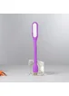 Гибкий фонарик LED USB фиолетовый