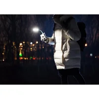 Гибкий фонарик LED USB оранжевый