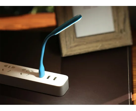 Гнучкий ліхтарик LED USB рожевий