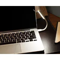 Гибкий фонарик LED USB оранжевый