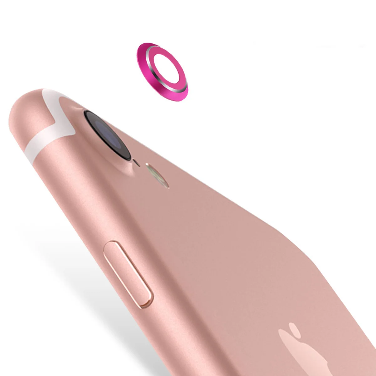 Захист камери рожева для iPhone 7/8