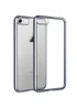 Силиконовый серый прозрачный чехол для iPhone 7/8