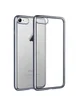 Силиконовый серый прозрачный чехол для iPhone 7/8