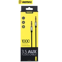 AUX кабель 3.5mm "Remax" 1m черный