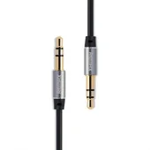 AUX кабель 3.5mm "Remax" 1m черный