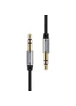 AUX кабель 3.5mm "Remax" 1m черный